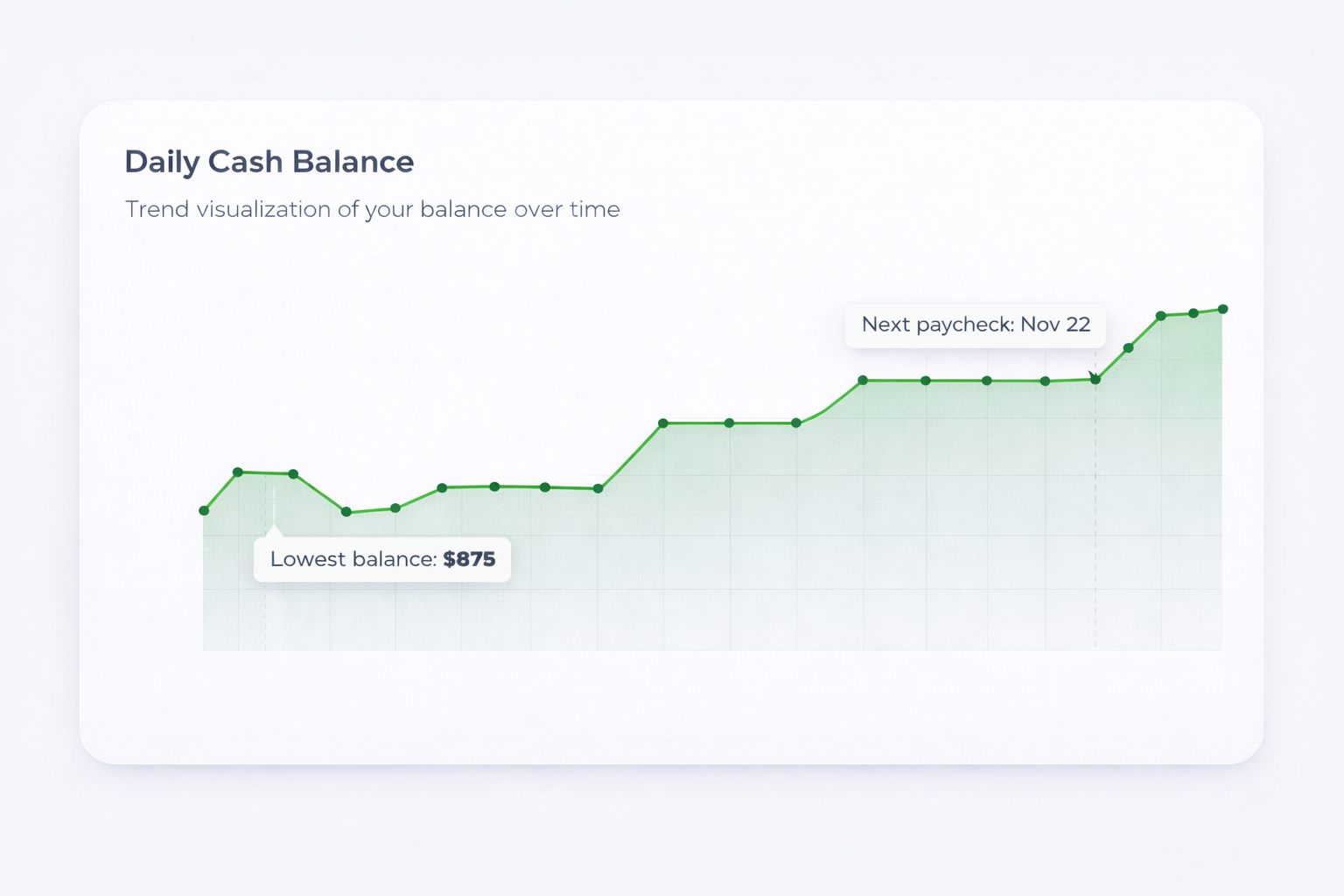 Daily Cash Balance Forecast